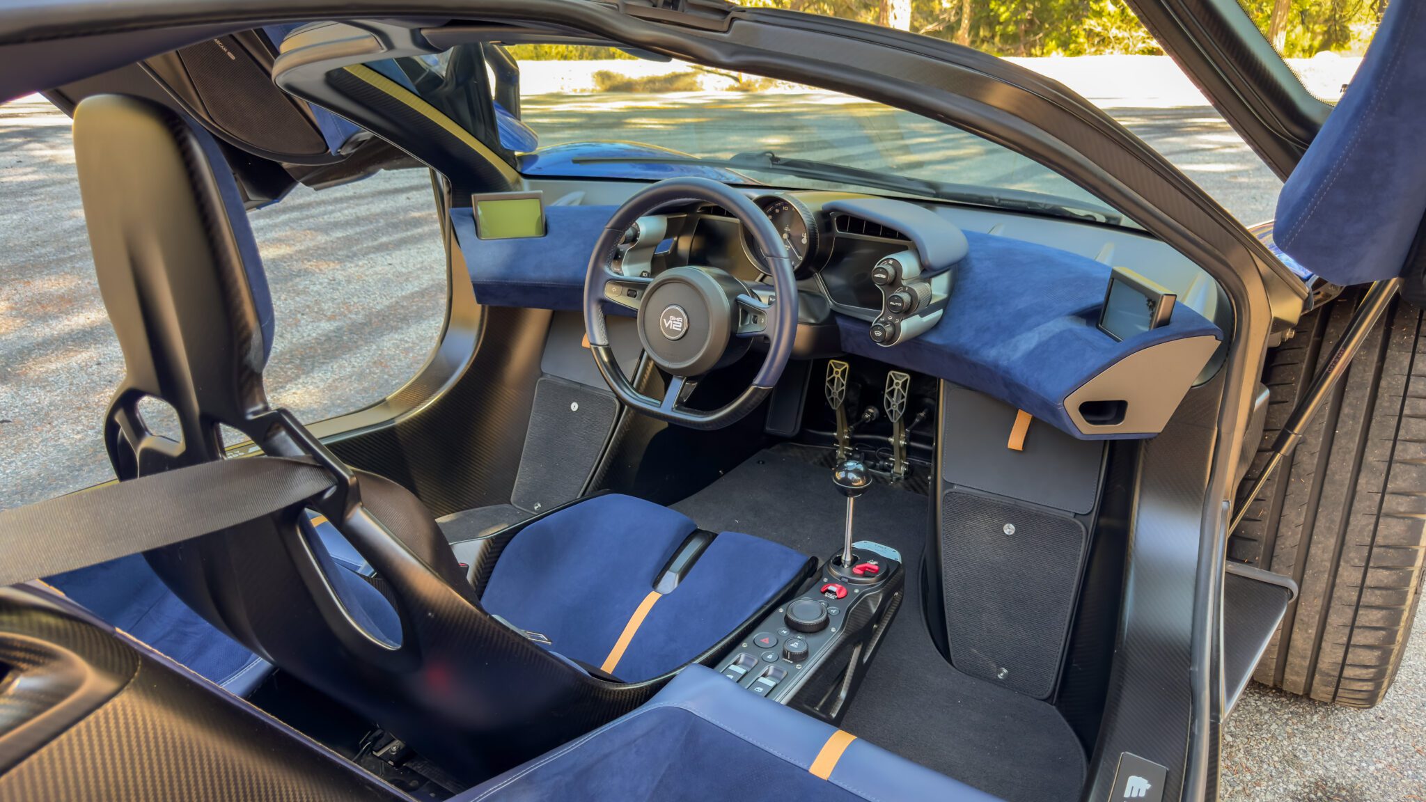 An image of a car's interior.