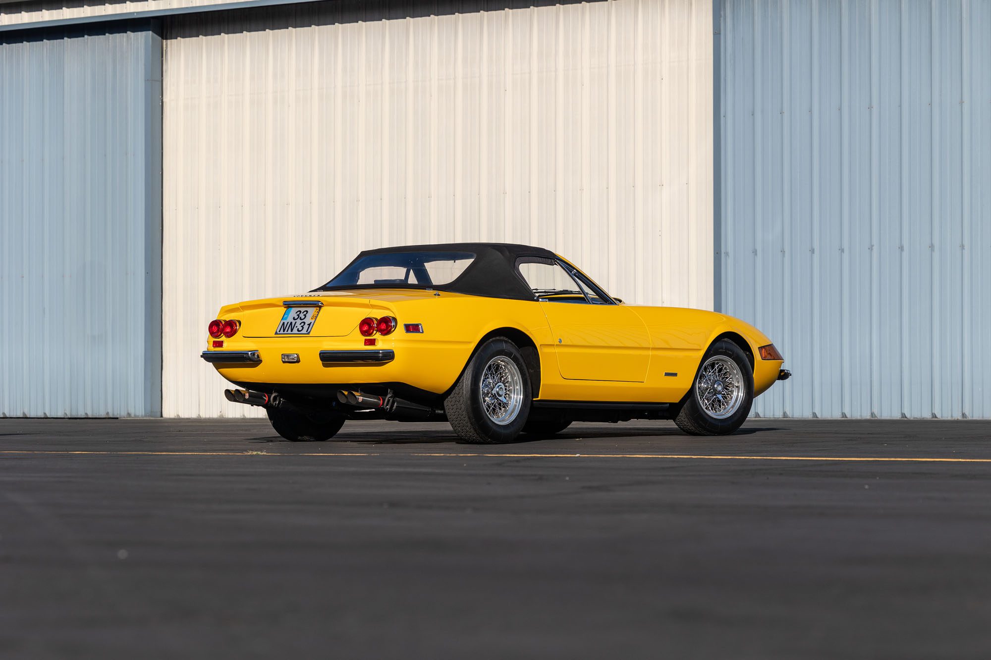 Mecum Monterey 2024 Auction 1971 Ferrari 365 GTS/4 Daytona Spider