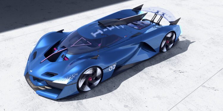 Alpine presents Alpenglow HY6 with the brand's first 6 cylinder hydrogen engine
