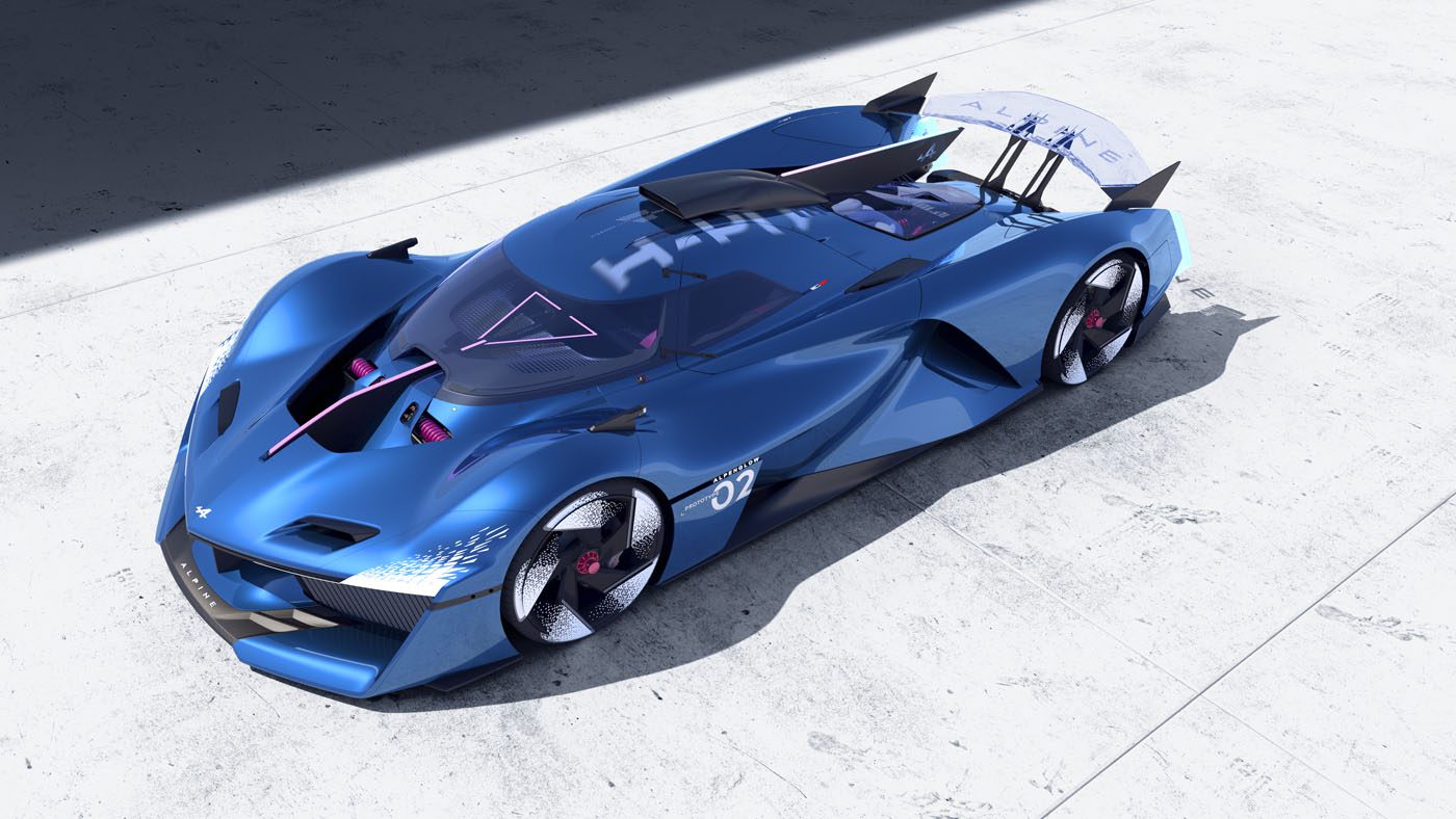 Alpine Unveils Alpenglow HY6: Pioneering Hydrogen Power in the Supercar Realm