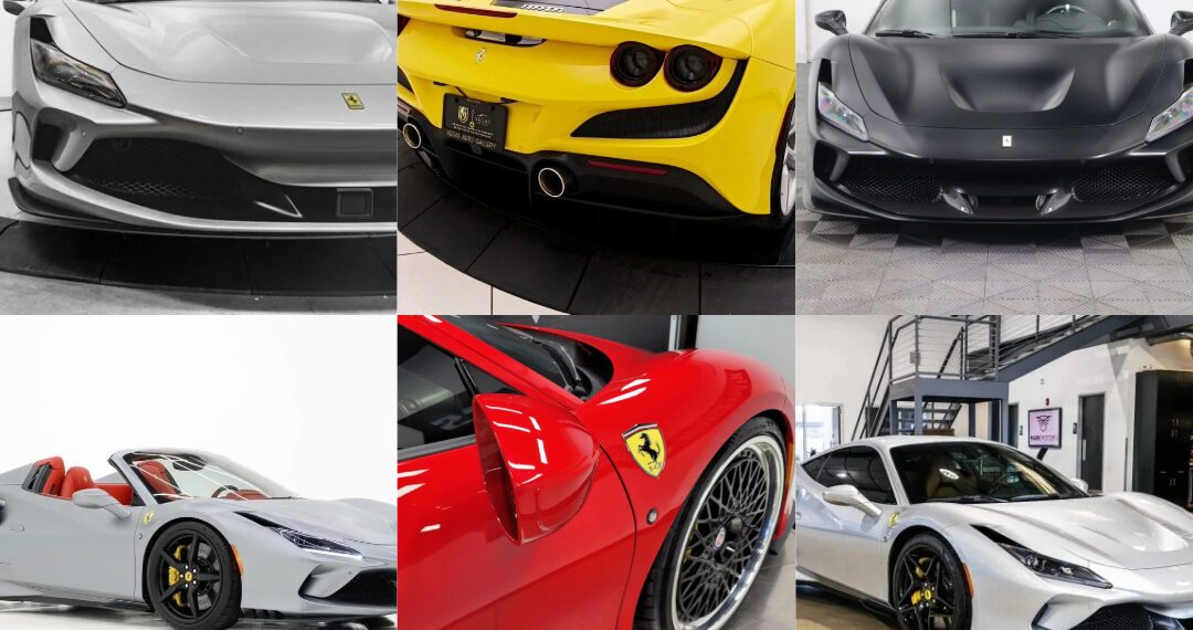 The Best Ferrari F8 Tributo & F8 Spiders You Can Buy Today