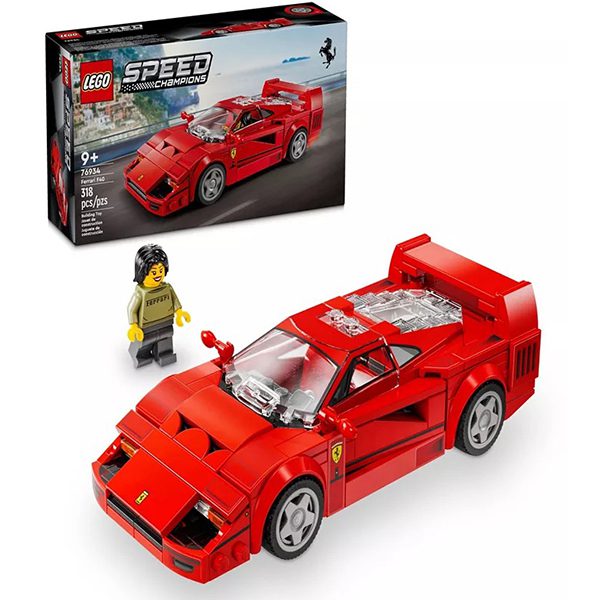 Discover the LEGO Speed Champions set featuring a sleek red Ferrari, complete with a boxed set and minifigure. Keep an eye out for the biggest savings on Black Friday 2024 to add this must-have piece to your collection.