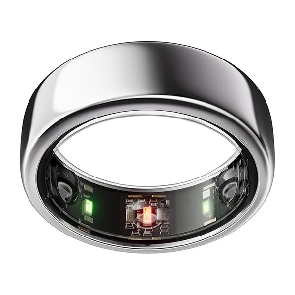 Discover the silver smart ring with internal sensors and LED lights for fitness tracking, featured in duPont REGISTRY. Mark your calendars for Black Friday 2024 to enjoy the biggest savings on this innovative tech accessory.