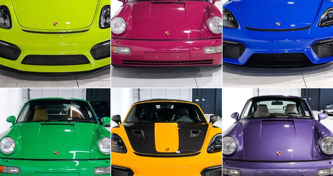 Check Out Grand Prix Motors’ Colorful Inventory Of Modern & Classic Porsches