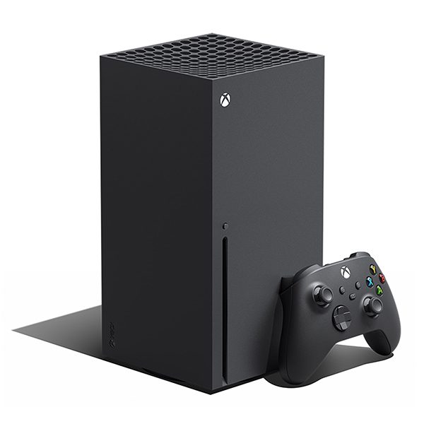 The Xbox Series X console, accompanied by a sleek black wireless controller, sits elegantly on a pristine white background. This exclusive setup is the ultimate steal for Black Friday 2024, ensuring the biggest savings of the year for gaming enthusiasts featured in duPont REGISTRY.