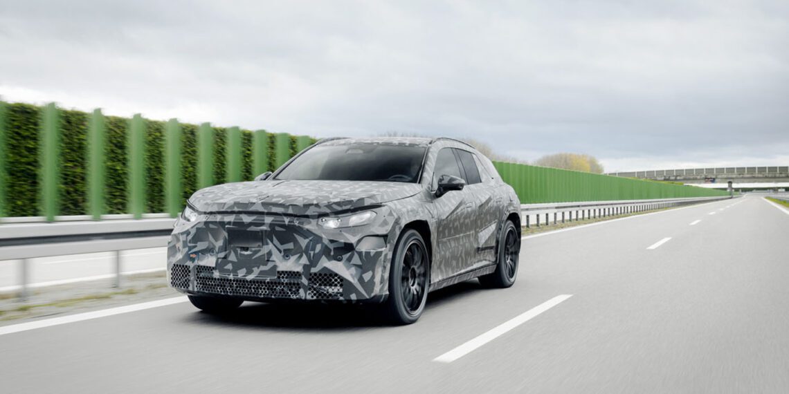Mercedes-AMG Tests AMG.EA SUV Prototype