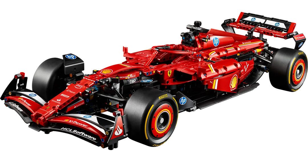 How To Buy: LEGO Technic’s New 1:8 Scale Ferrari SF-24 F1 Build Set