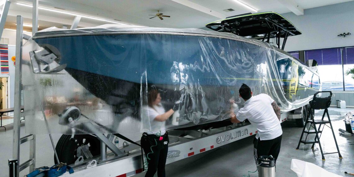 Nor-Tech 390 Sport Gets XPEL Protection And Your Boat Can, Too