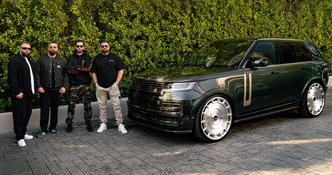 Scott Disick Takes Delivery Of His Custom-Built Urban Widetrack Range Rover L460