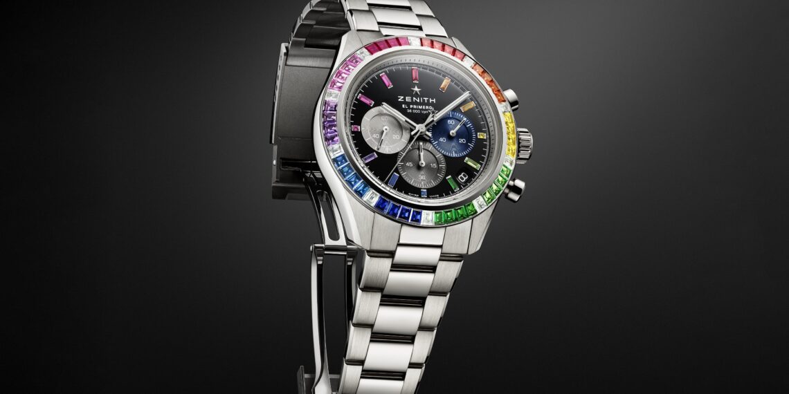 Zenith Debuts Its New 2K Chronomaster Sport Rainbow At LVMH Watch Week 2025