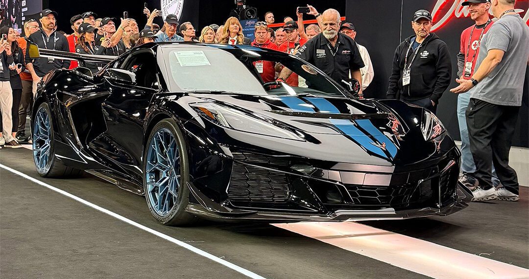 2025 Chevrolet Corvette ZR1 VIN 001 Sells For 3.7 Million At Barrett