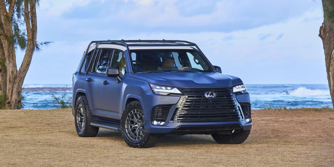 Lexus Unveils New Surf LX Concept In Hawaii