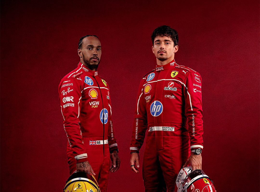 F1 2025 フェラーリ ルクレール ハミルトン ソフトシェル ジャケット S F1 - フェラーリ：2025年にシャルル・ルクレール用の新しい