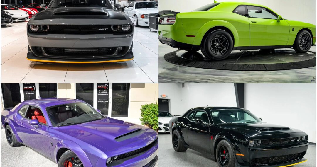 Modern American Muscle: The Best Dodge SRT Demons For Sale