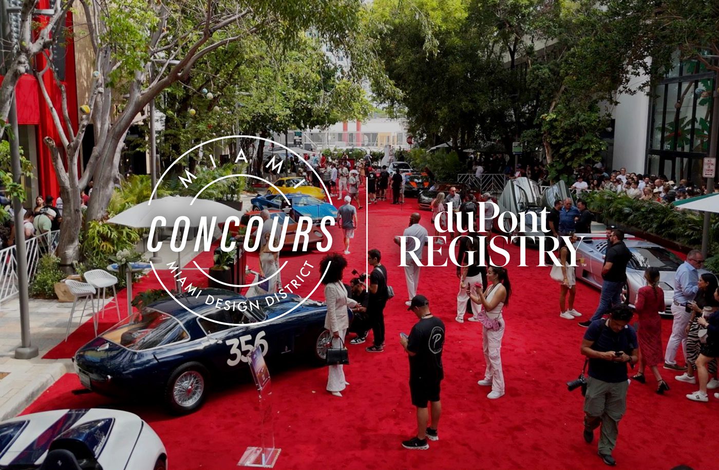 Thousands enjoyed the Miami Concours 2025 at the Miami Design District, where luxury cars graced a red carpet in a supercar art event.