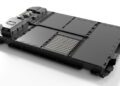 Image of a flat, rectangular electric vehicle battery pack with multiple modules and visible wiring on a white background, showcasing cutting-edge EV Battery Technology inspired by F1 Engineers.
