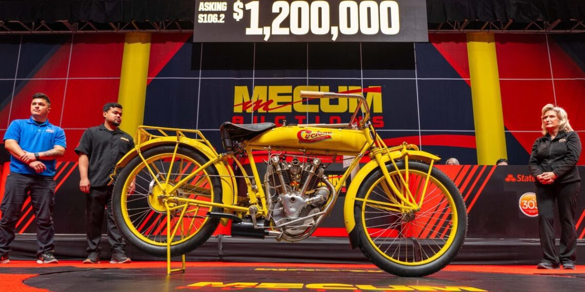 Mecum Auctions’ Holds Highest-Grossing Motorcycle Auction Ever In Las Vegas