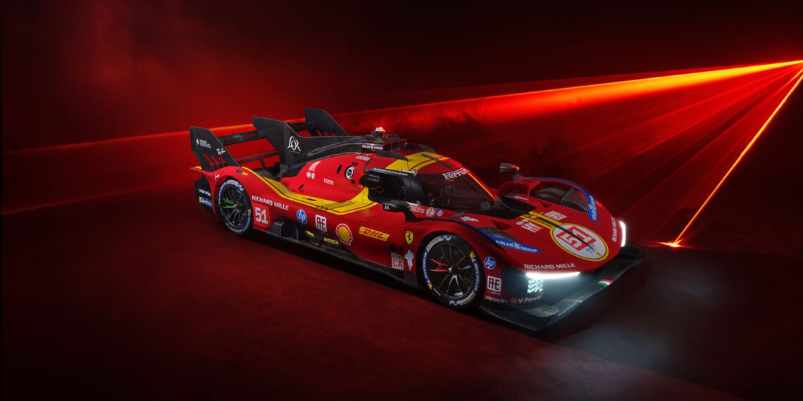 Ferrari Unveils The 2025 Livery Of The 499P Hypercar