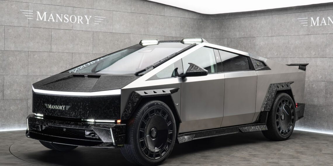 Mansory Unveils New “Elongation” Custom Tesla Cybertruck