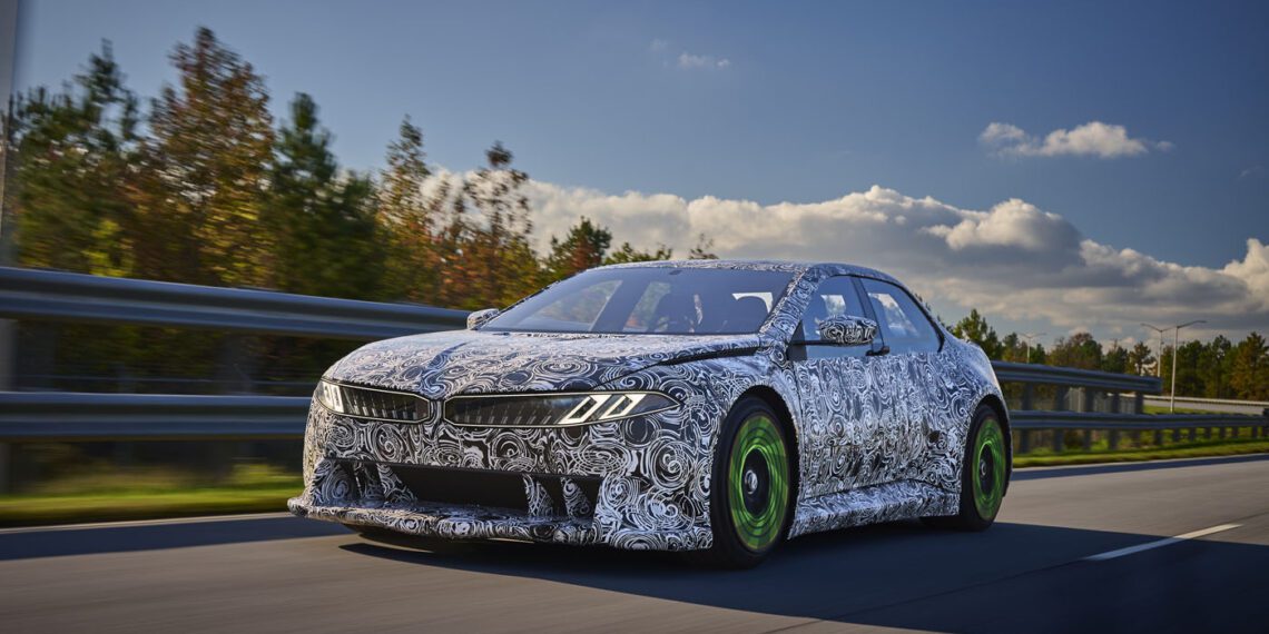 New BMW Vision Driving Experience Tests Neue Klasse EV Tech