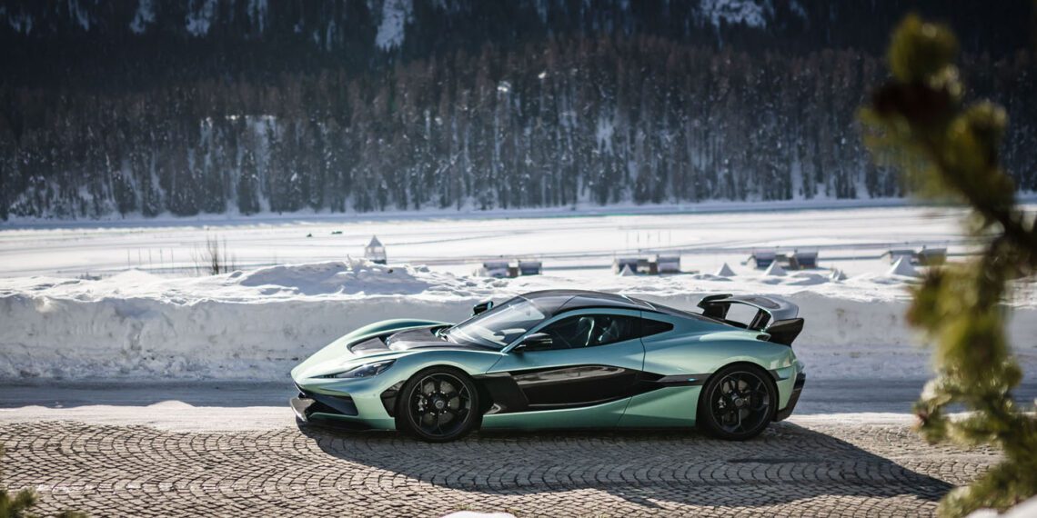 Rimac Makes Debut Appearance At I.C.E. St. Moritz