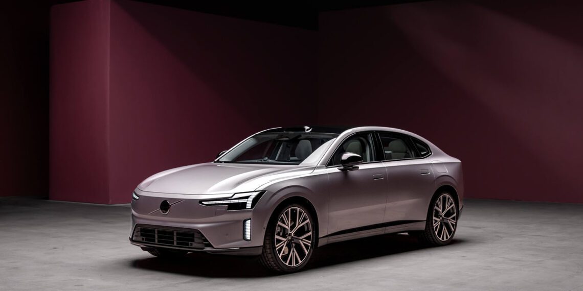 Volvo Unveils New ES90 Electric Flagship Luxury Sedan
