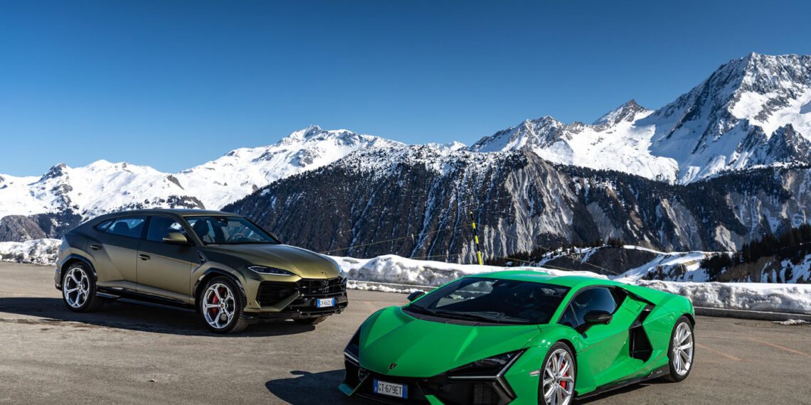 Lamborghini Brings The New Revuelto & Urus SE To Courchevel