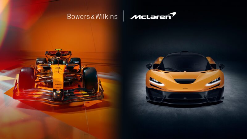 Bowers & Wilkins Joins McLaren F1 As Its Official Audio Partner Bowers & Wilkins Joins McLaren F1 As Its Official Audio Partner