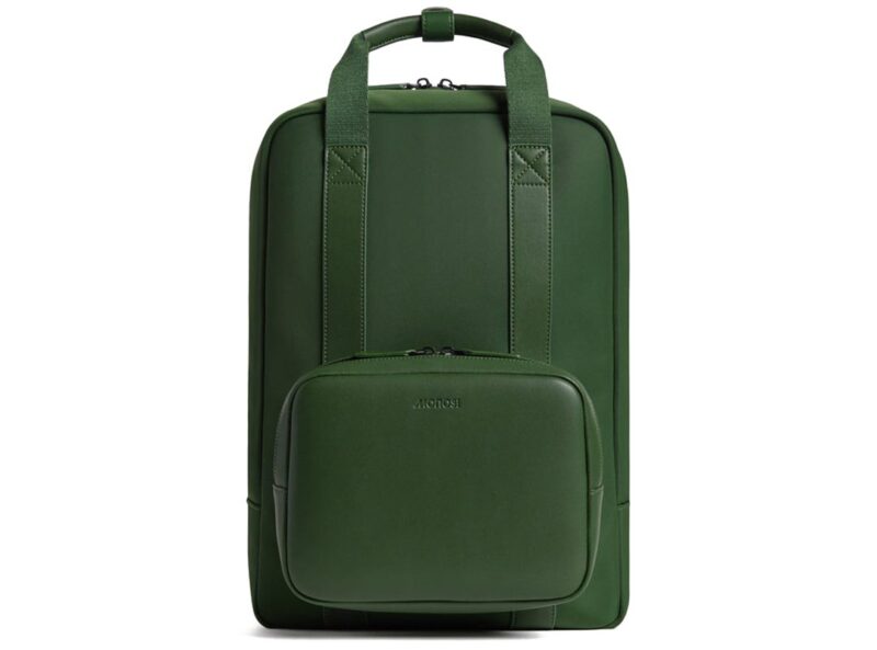 This St. Paddy's Day, carry your essentials in style with this green backpack. Featuring two zippers, a top handle, and an outer front pocket, it's the perfect blend of functionality and festive flair.