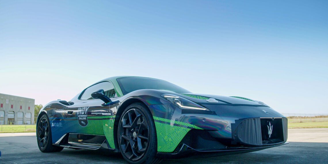 Maserati Breaks Autonomous World Speed Record With The MC20