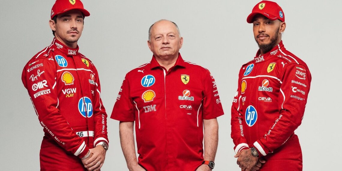 Scuderia Ferrari HP Kicks Off The 2025 F1 Season With A Driver Presentation In Milan