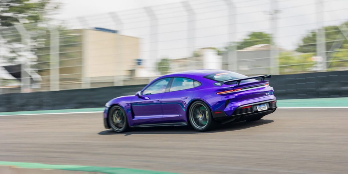 Porsche Taycan Turbo GT Breaks Electric Car Record At Interlagos