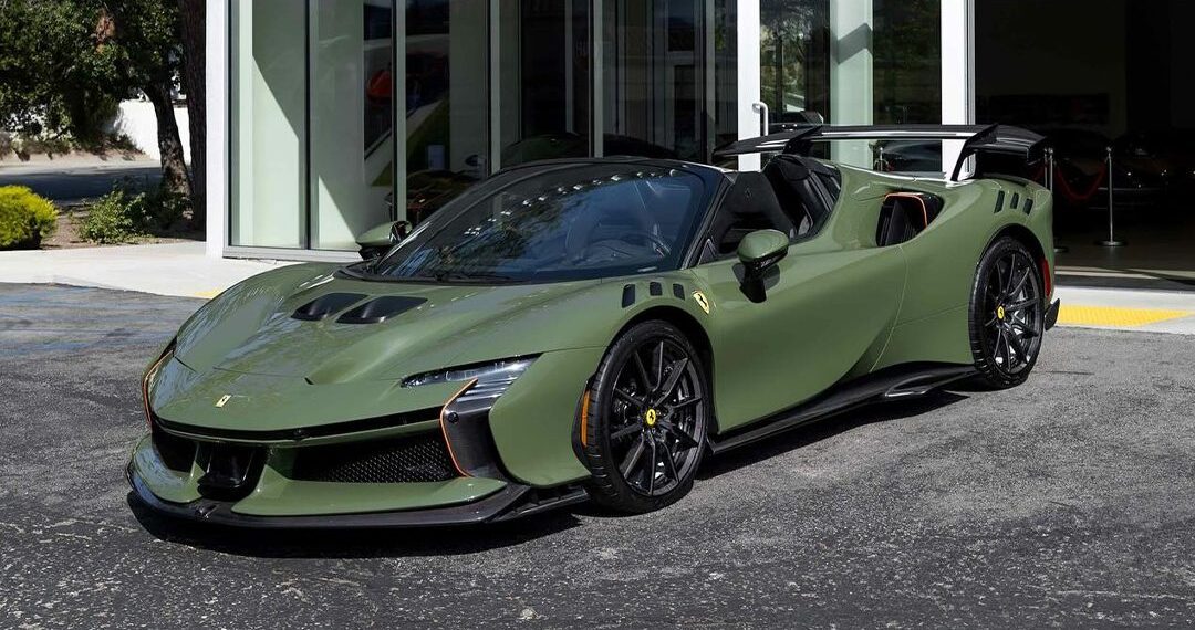 Ferrari Westlake Delivers A 1-of-599 SF90XX Spider Finished In