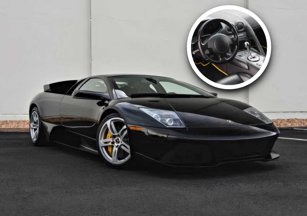 Thumbnail image for 1-of-26: Rare Lamborghini Murciélago LP640 Manual Hits the Market