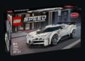 LEGO and Bugatti unite to celebrate the iconic Centodieci with this LEGO Speed Champions set, model 77240, for ages 9 and up. Featuring 291 pieces, it comes displayed in its original packaging.