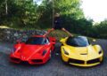 Zlatan Ibrahimović Poses for Instagram on the Roof of His Ferrari LaFerrari and Enzo