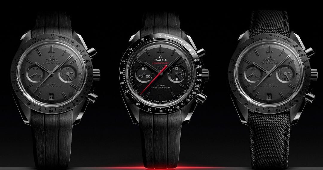 OMEGA Debuts The New Speedmaster Dark and Grey Side of the Moon