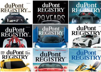 duPont REGISTRY 40th Anniversary – Cover Cars: 2014