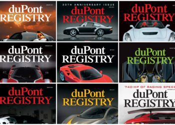 duPont REGISTRY 40th Anniversary – Cover Cars: 2015