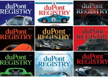 duPont REGISTRY 40th Anniversary – Cover Cars: 2016