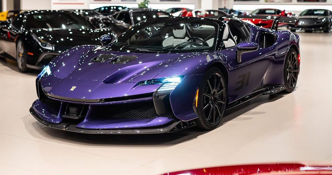 Ferrari Lake Forest Delivers An SF90 XX Spider Finished in