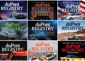 duPont REGISTRY 40th Anniversary – Cover Cars: 2019