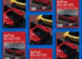 Multiple copies of duPont REGISTRY magazine are displayed, featuring red and yellow sports cars on the cover against a blue background from the January 2026 issue.